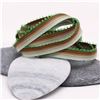Order 7mm Ombre Ribbon - Chocolate to Mint